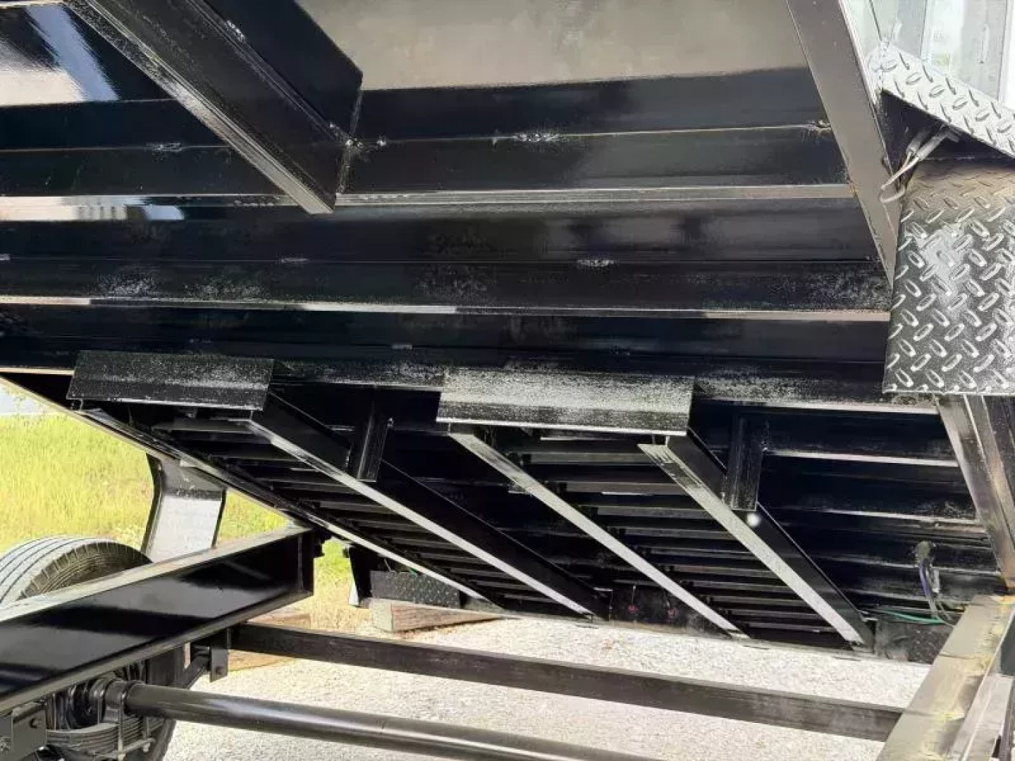 New 2026 TrailMaxx Trailers 83X14 HIGH SIDE 14K GVWR GOOSENECK Dump Trailer