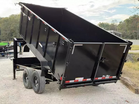 New 2026 TrailMaxx Trailers 83X14 HIGH SIDE 14K GVWR GOOSENECK Dump Trailer