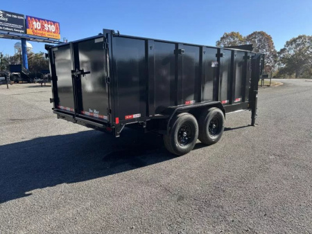 New 2025 TrailMaxx Trailers 83X14 HIGH SIDE TELESCOPIC GOOSENECK Dump Trailer