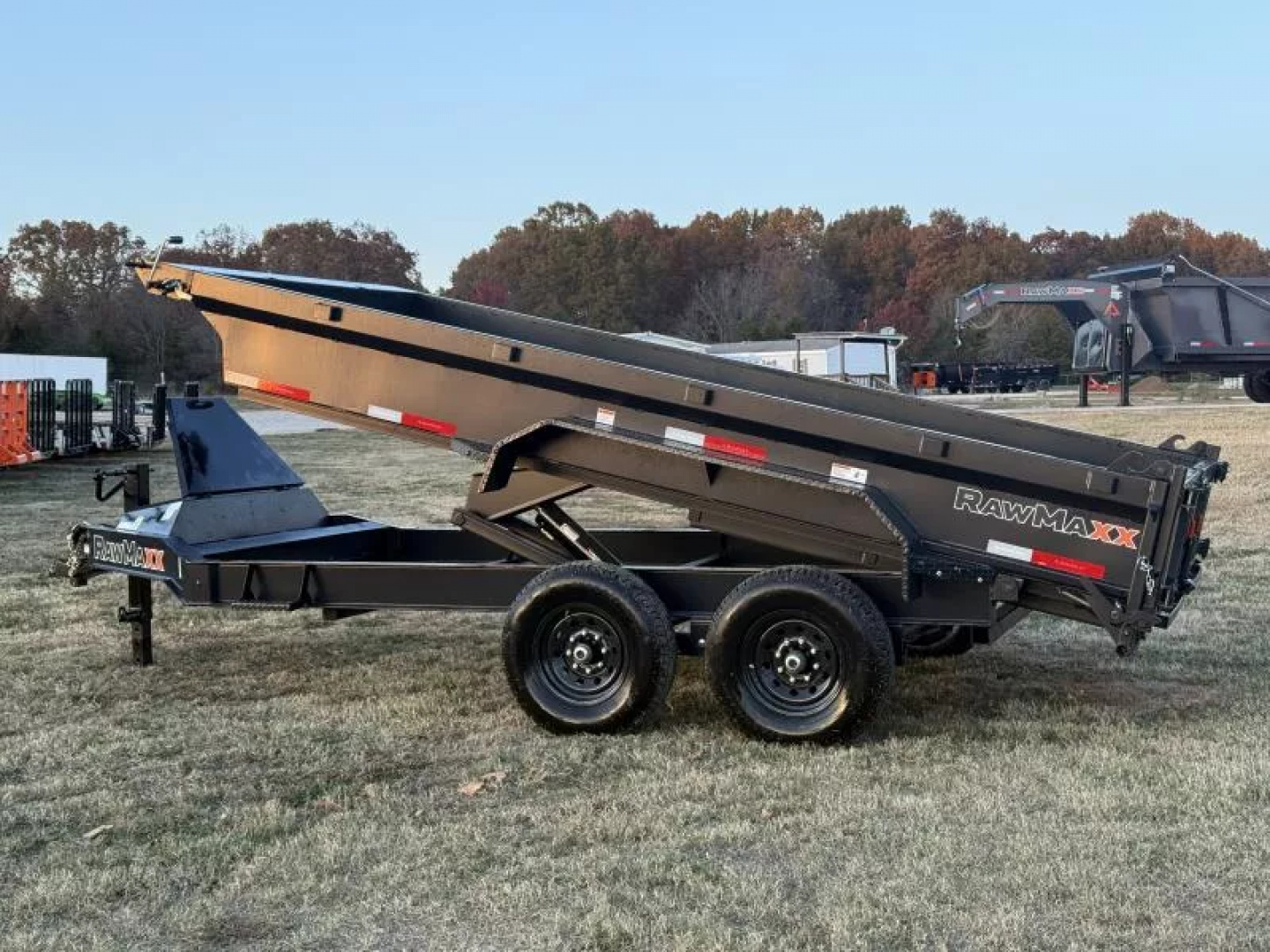 New 2026 RawMaxx GDX 83X14 14K GVWR Dump Trailer