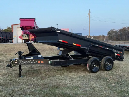 New 2026 RawMaxx GDX 83X14 14K GVWR Dump Trailer