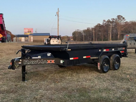 New 2026 RawMaxx GDX 83X14 14K GVWR Dump Trailer