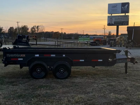 New 2026 RawMaxx GDX 83X14 14K GVWR Dump Trailer