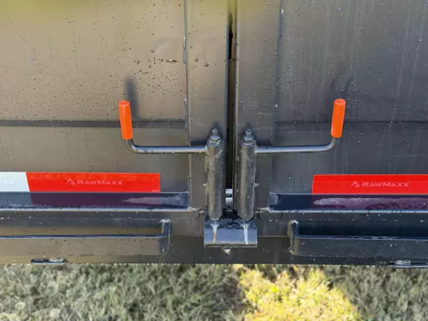 New 2026 RawMaxx GDX KNIGHT 83X14 HIGH SIDE W/14 PLYS AND SPARE 14K GVWR Dump Trailer