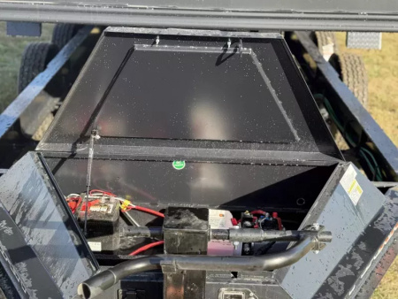 New 2026 RawMaxx GDX KNIGHT 83X14 HIGH SIDE W/14 PLYS AND SPARE 14K GVWR Dump Trailer