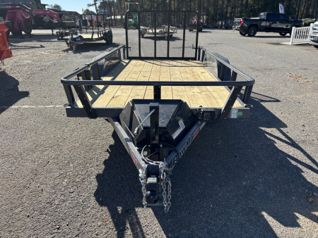 New 2026 RawMaxx UTX 77X14 FOLD UP GATE W/ TOOL BOX 7K GVWR Utility Trailer