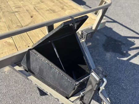 New 2026 RawMaxx UTX 77X16 FOLD UP GATE W/ TOOL BOX 7K GVWR Utility Trailer