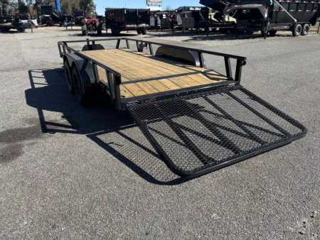New 2026 RawMaxx UTX 77X16 FOLD UP GATE W/ TOOL BOX 7K GVWR Utility Trailer