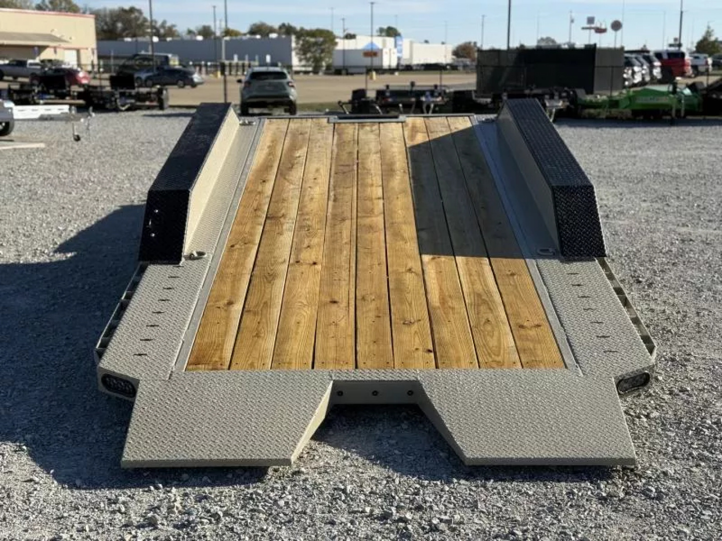 New 2026 RawMaxx G3X 102X26 BUMPER PULL GRAVITY TILT TRAILER RHINO LINED FENDERS 21K GVWR Tilt Trailer