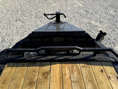 New 2026 RawMaxx G3X 102X24 BUMPER PULL GRAVITY TILT TRAILER RHINO LINED FENDERS 21K GVWR Tilt Trailer