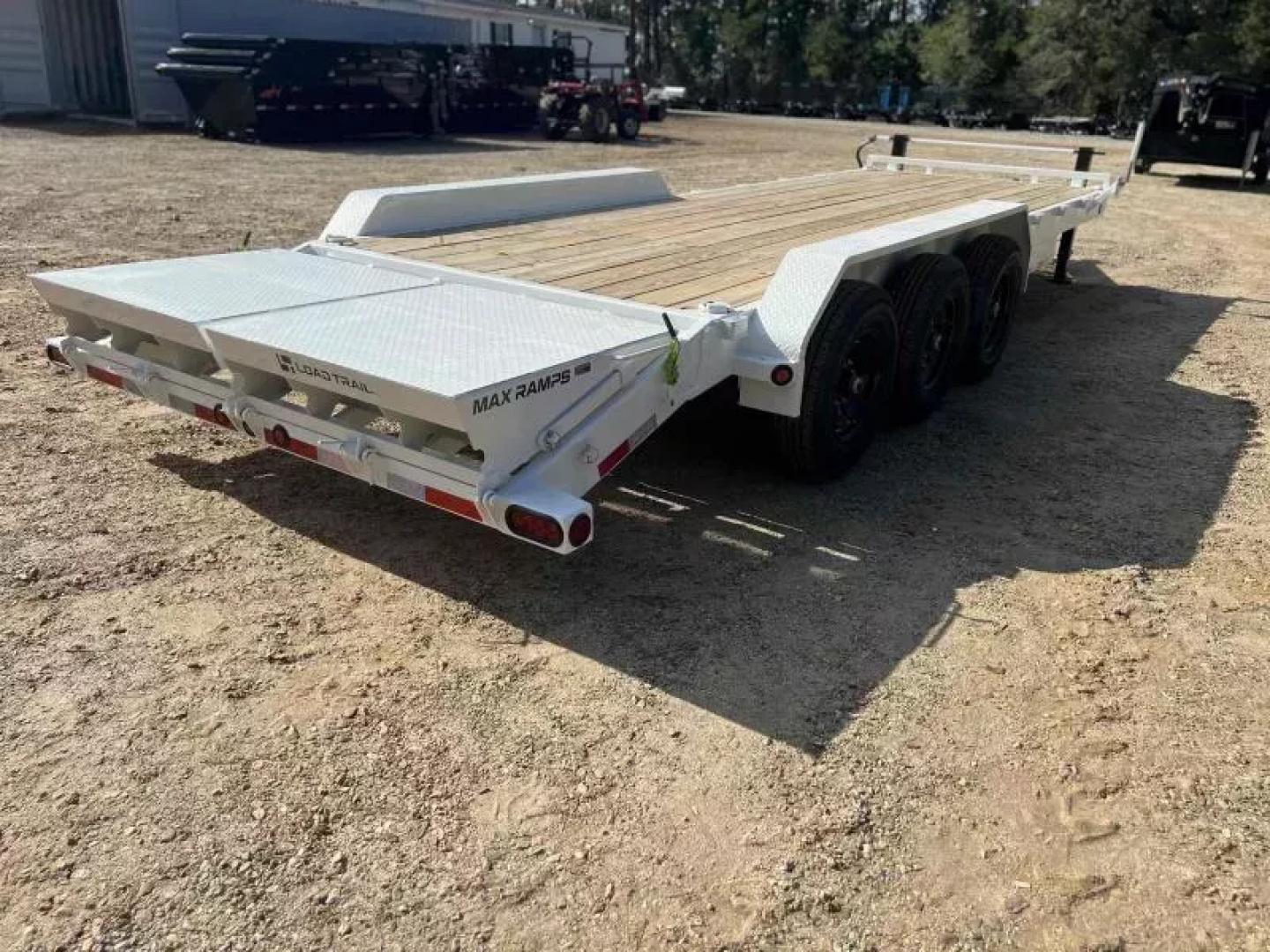 New 2026 Load Trail CH 83X24 21K GVWR MAX RAMP Equipment Trailer