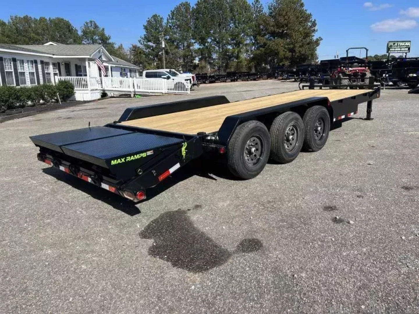 New 2026 Load Trail 83X24 MAX RAMP TRIPLE AXLE 21K GVWR Equipment Trailer