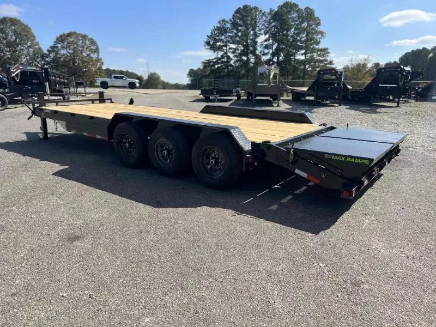 New 2026 Load Trail 83X24 MAX RAMP TRIPLE AXLE 21K GVWR Equipment Trailer