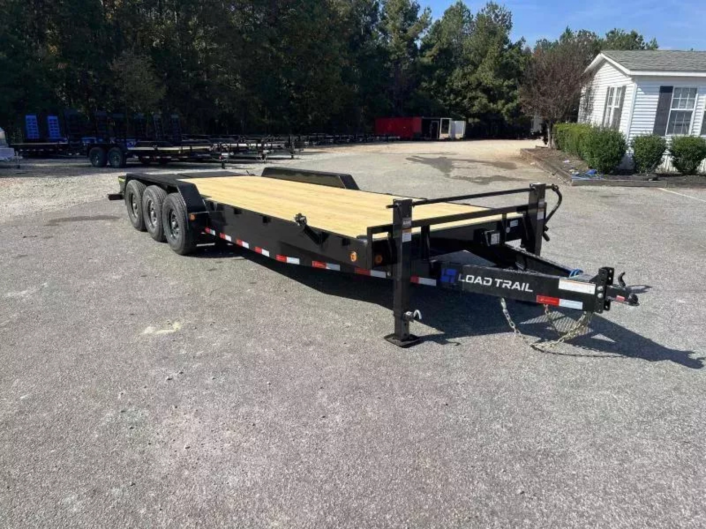 New 2026 Load Trail 83X24 MAX RAMP TRIPLE AXLE 21K GVWR Equipment Trailer