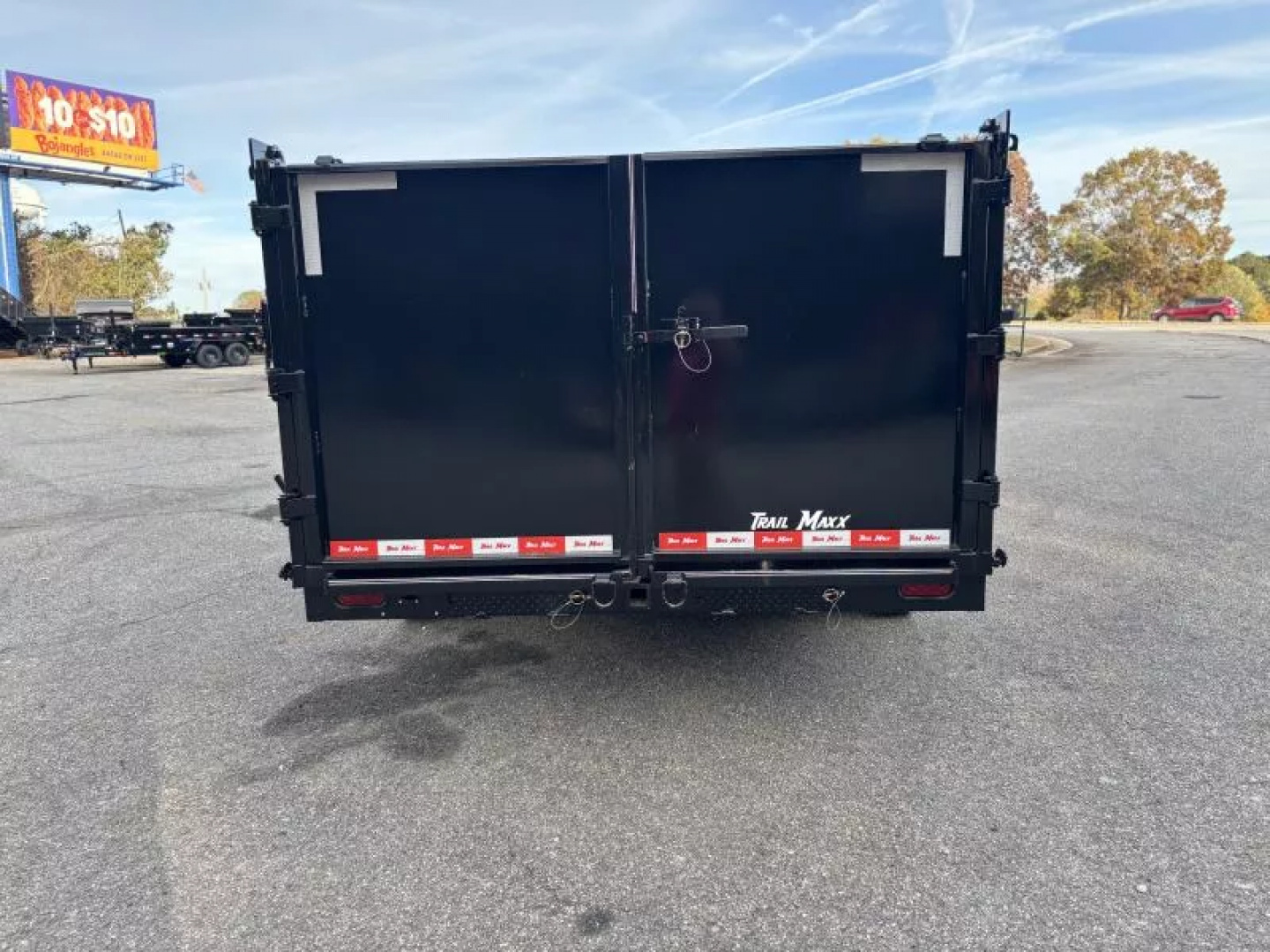 New 2025 TrailMaxx Trailers 83X16 HIGH SIDE TELESCOPIC GOOSENECK Dump Trailer