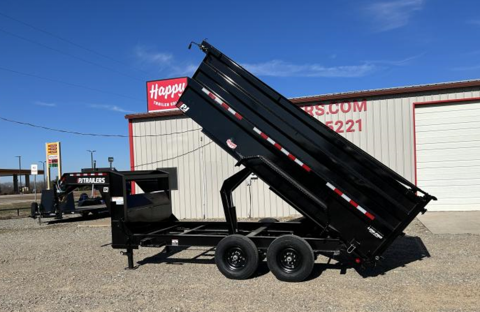 New 2026 PJ 83"x14' GN Tandem Axle Low Pro High Side Dump w/ 48" Sides – DM