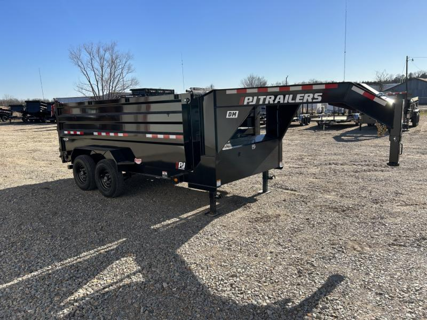 New 2026 PJ 83"x14' GN Tandem Axle Low Pro High Side Dump w/ 48" Sides – DM