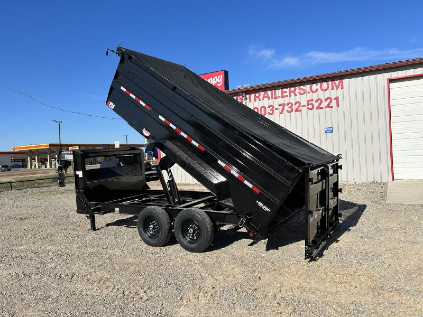 New 2026 PJ 83"x14' GN Tandem Axle Low Pro High Side Dump w/ 48" Sides – DM