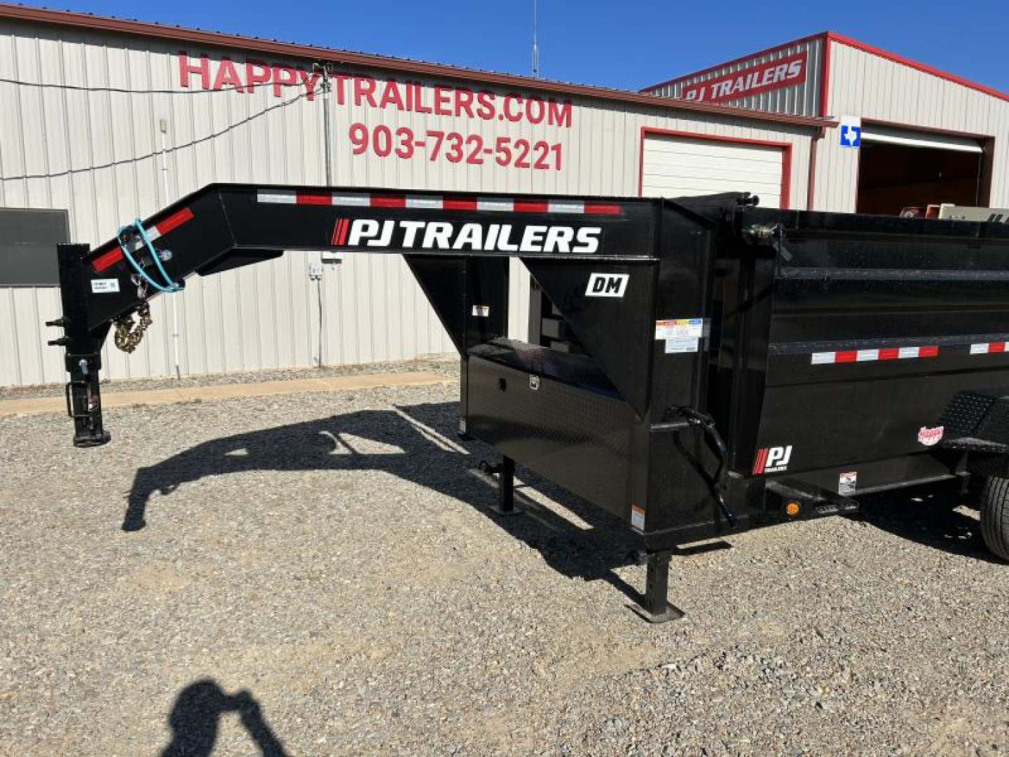 New 2026 PJ 83"x14' GN Tandem Axle Low Pro High Side Dump w/ 48" Sides – DM