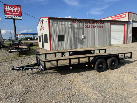 2026 PJ 83"x18' Tandem Axle Utility Trailer - UL