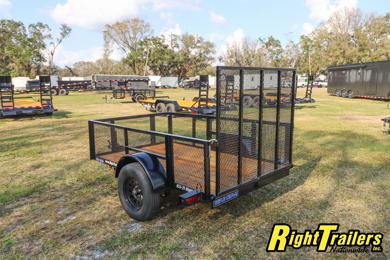New 2026 5X8 Triple Crown Utility Trailer