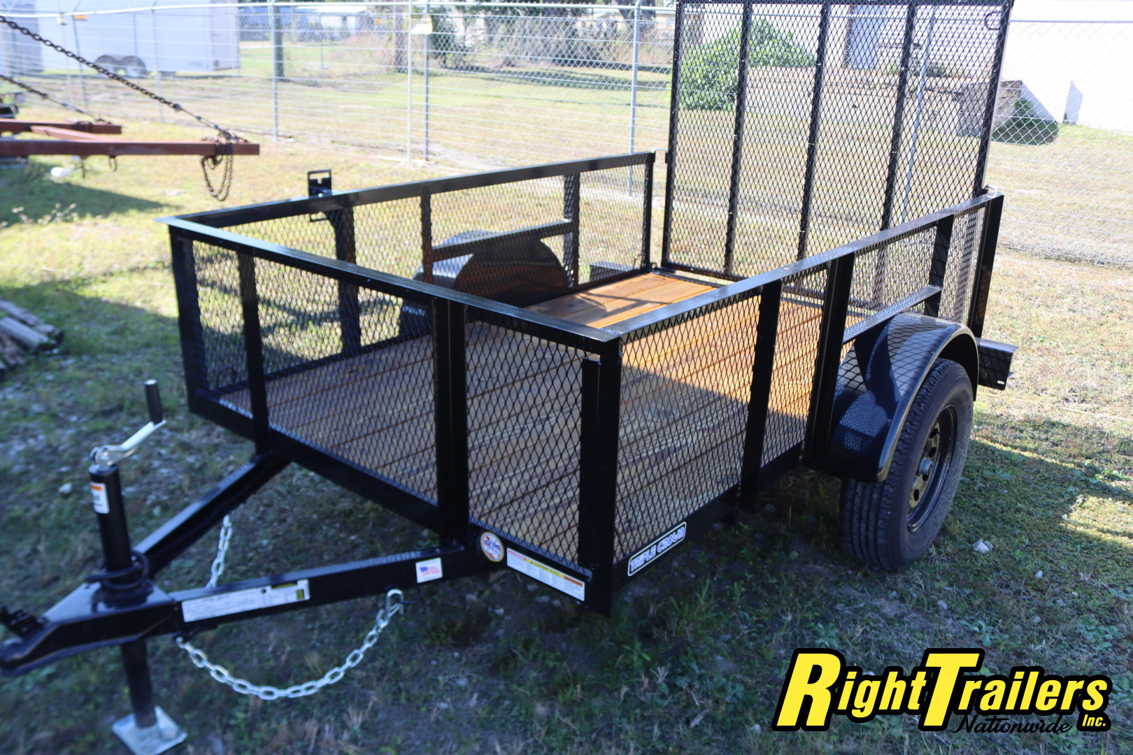 New 2026 5X8 Triple Crown Utility Trailer