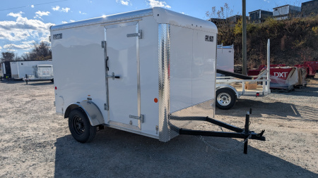 New 2026 Car Mate 6x10 Sportster Cargo Trailer w/ Barn Doors