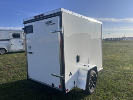 New 2026 Look Trailers 5X8 3K BARN DOOR Cargo / Enclosed Trailer