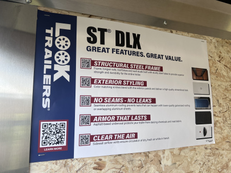 New 2026 Look Trailers 5X8 3K BARN DOOR Cargo / Enclosed Trailer