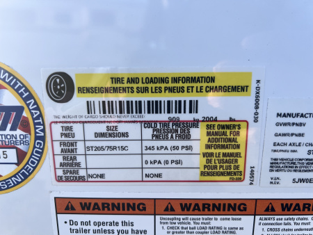 New 2026 Look Trailers 5X8 3K BARN DOOR Cargo / Enclosed Trailer