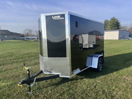 New 2026 Look Trailers 5x10 w/ Side Door ST DLX Cargo / Enclosed Trailer