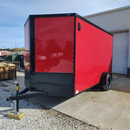 New 2026 Steel Pines Cargo 7x12 SA, 6'6" interior height, 35k axles, .080 polycore Cargo / Enclosed Trailer