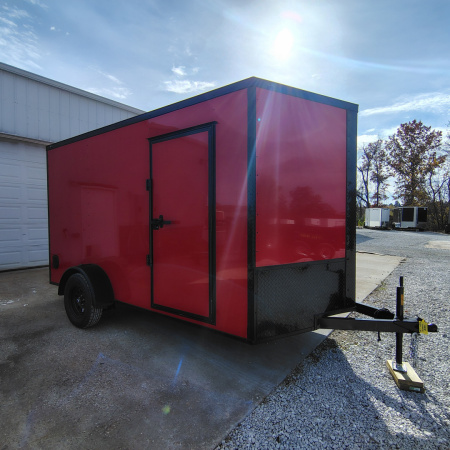 New 2026 Steel Pines Cargo 7x12 SA, 6'6  interior height, 35k axles, .080 polycore Cargo / Enclosed Trailer