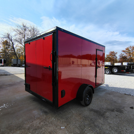 New 2026 Steel Pines Cargo 7x12 SA, 6'6" interior height, 35k axles, .080 polycore Cargo / Enclosed Trailer