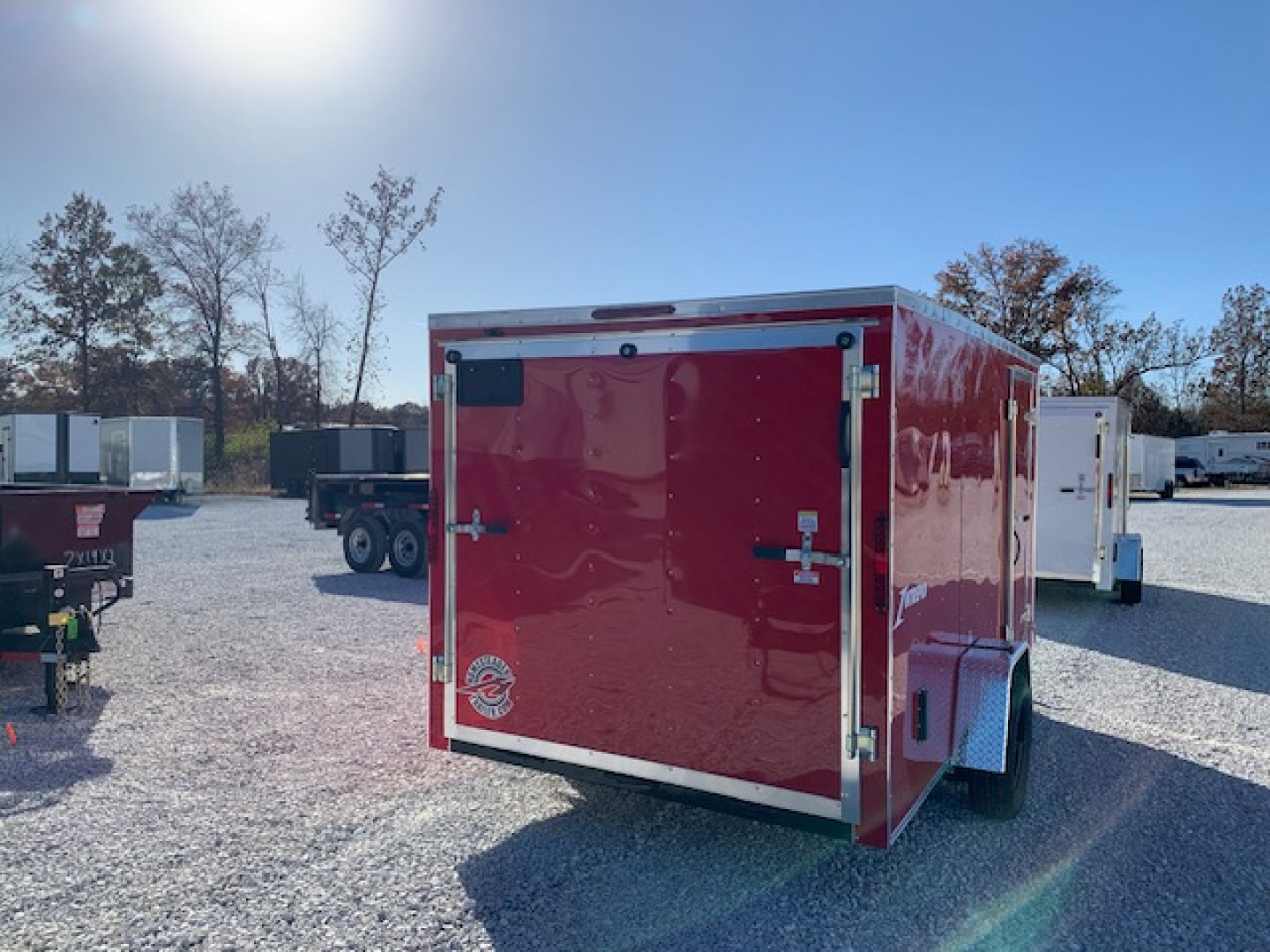 New 2026 Homesteader 7x12 SA Cargo / Enclosed Trailer, 6' interior height, .030 exterior, 35k axles, intrepid series