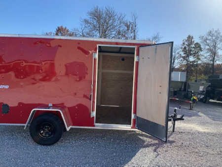 New 2026 Homesteader 7x12 SA Cargo / Enclosed Trailer, 6' interior height, .030 exterior, 35k axles, intrepid series