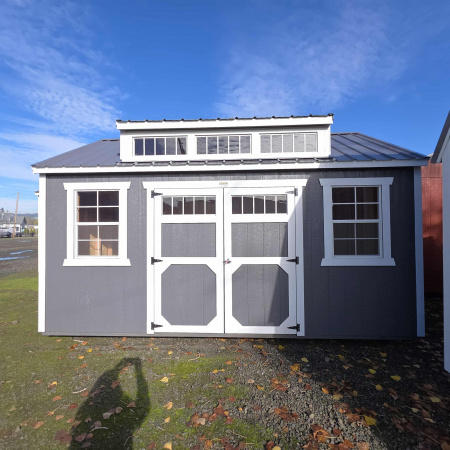 New SHED 2025 OLD HICKORY WSUTD DORMER PACKAGE 10X16 UTILITY COTTAGE