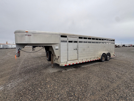 Used 2001 Sooner 24' Stock Trailer