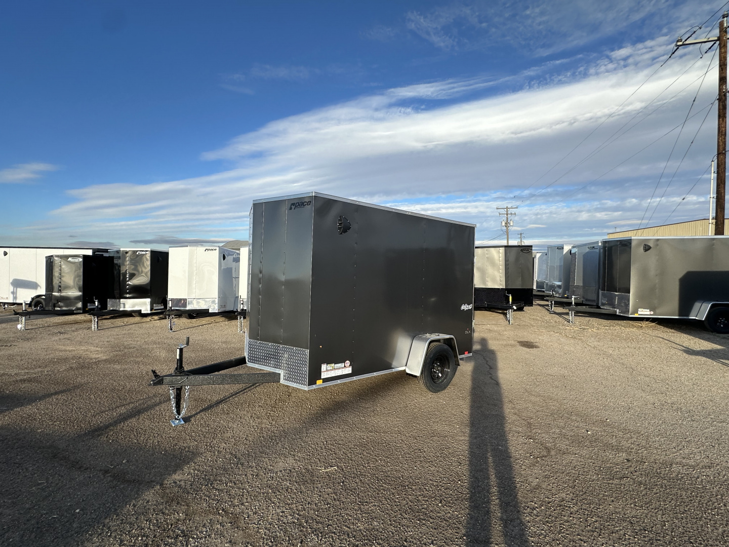 New 2026 Pace American 6X10 3K+6 Out Back Cargo / Enclosed Trailer