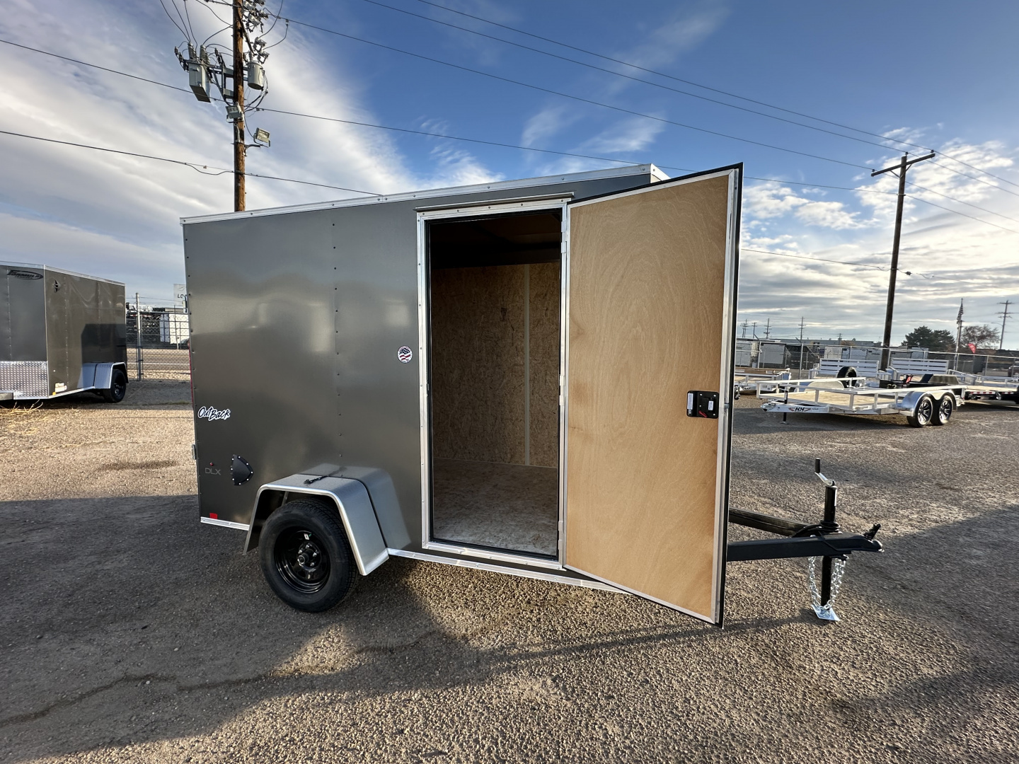 New 2026 Pace American 6X10 3K+6 Out Back Cargo / Enclosed Trailer