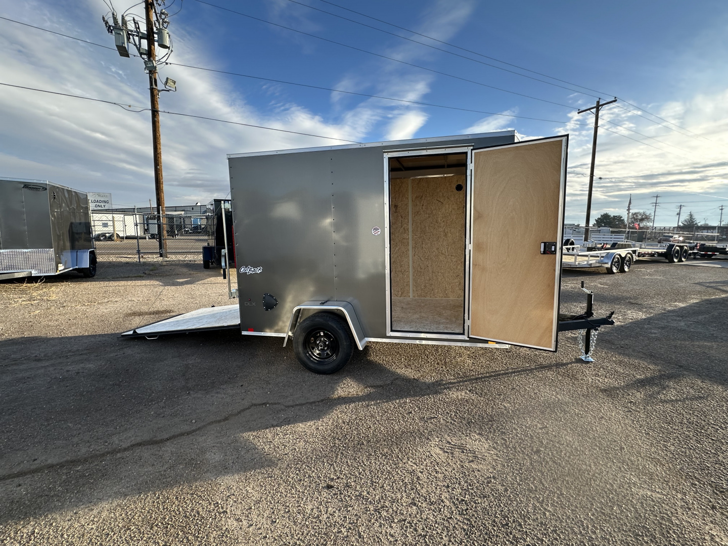 New 2026 Pace American 6X10 3K+6 Out Back Cargo / Enclosed Trailer