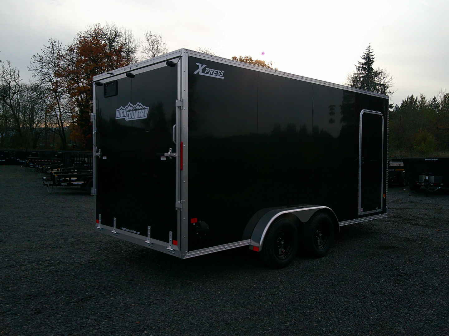 New 2026 ALCOM 7.4x16 7K Cargo / Enclosed Trailer