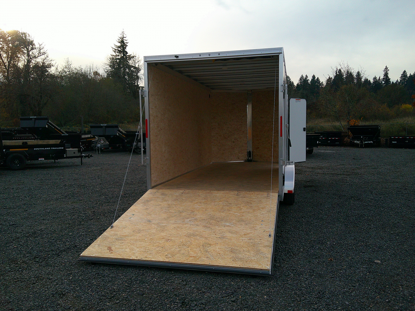 New 2026 ALCOM 7.4x16 7K Cargo / Enclosed Trailer