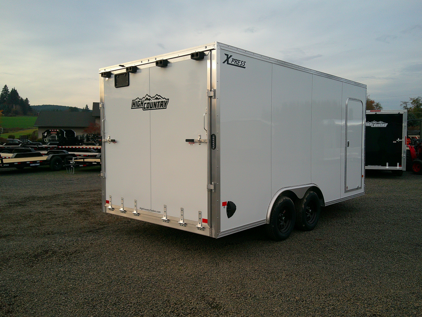New 2026 ALCOM 8.5x16 7K Cargo / Enclosed Trailer