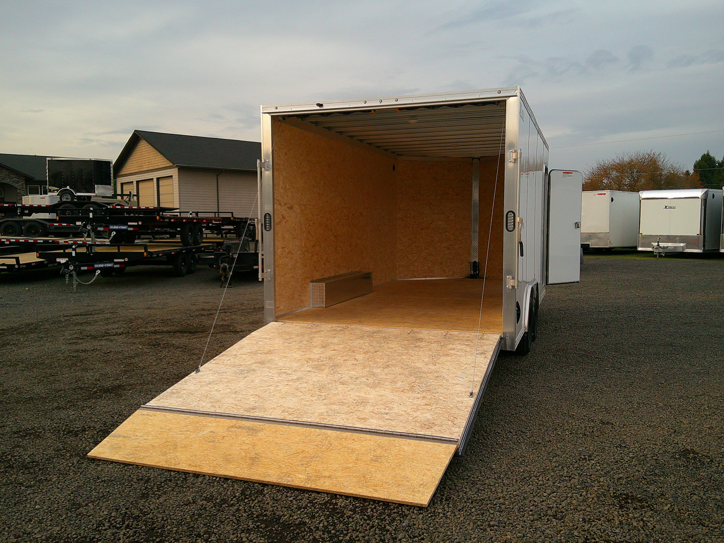 New 2026 ALCOM 8.5x16 7K Cargo / Enclosed Trailer