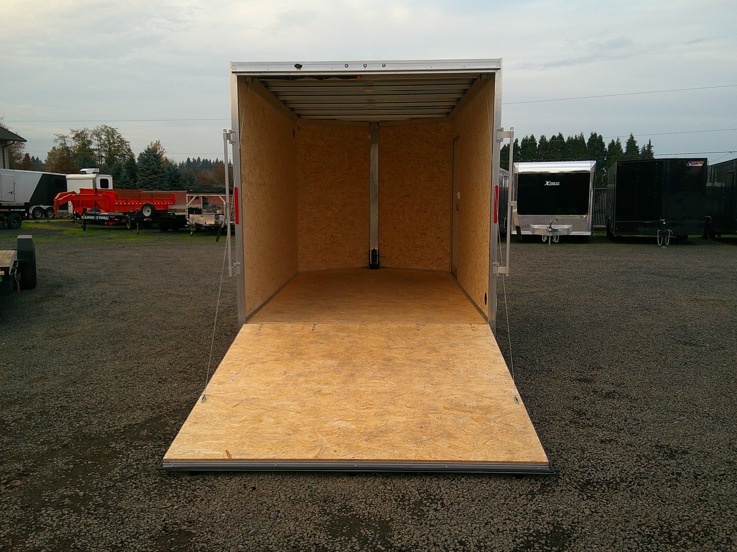 New 2026 ALCOM 7.4x12 3.5k Cargo / Enclosed Trailer