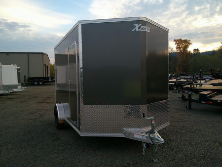 New 2026 ALCOM 7.4x12 3.5k Cargo / Enclosed Trailer