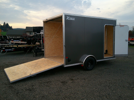 New 2026 ALCOM 7.4x12 3.5k Cargo / Enclosed Trailer