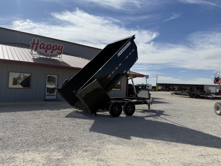 2026 PJ 83"x14' BP Tandem Axle Low Pro Telescopic Dump w/ 48" Sides - DT