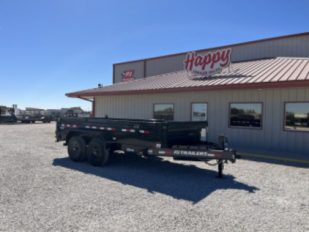 New 2026 PJ 83"x14' BP Tandem Axle Low Pro Dump w/ 24" Sides – DL